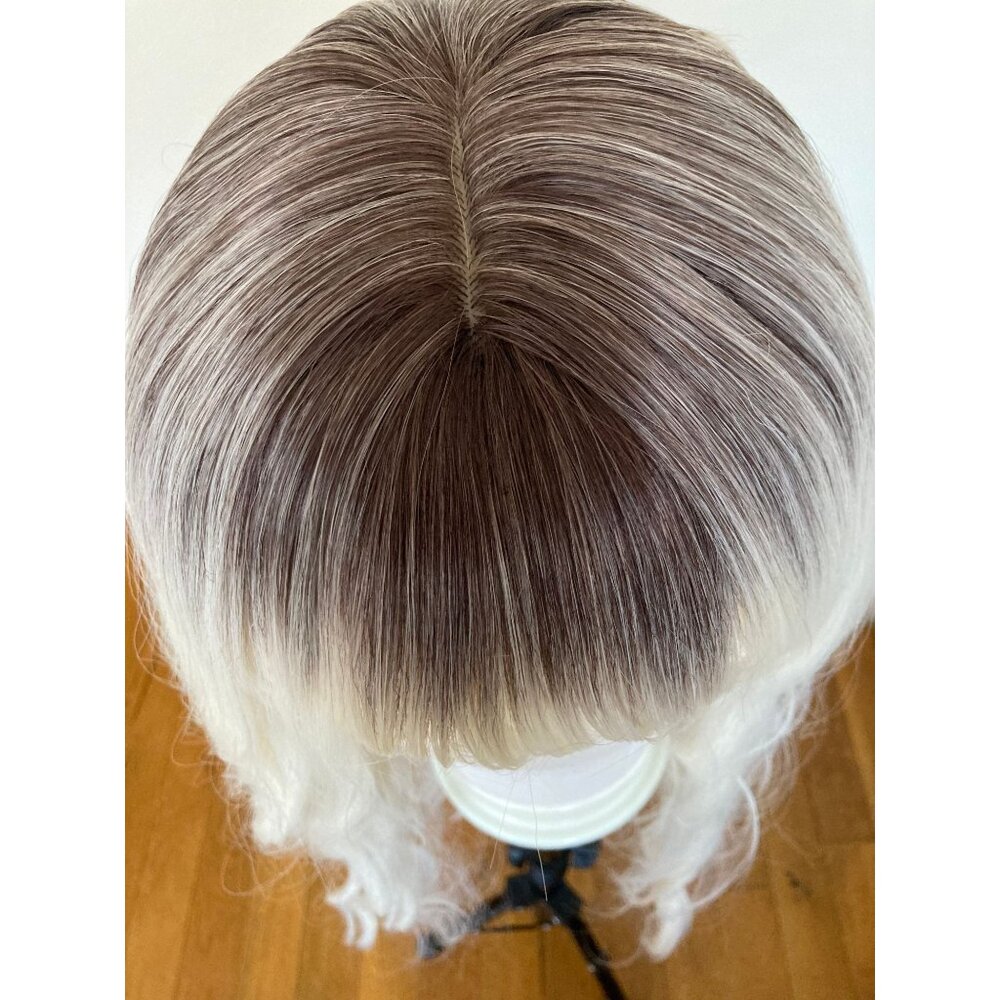 Platinum Blonde Wig,Hair Wigs - Picture 9 of 10
